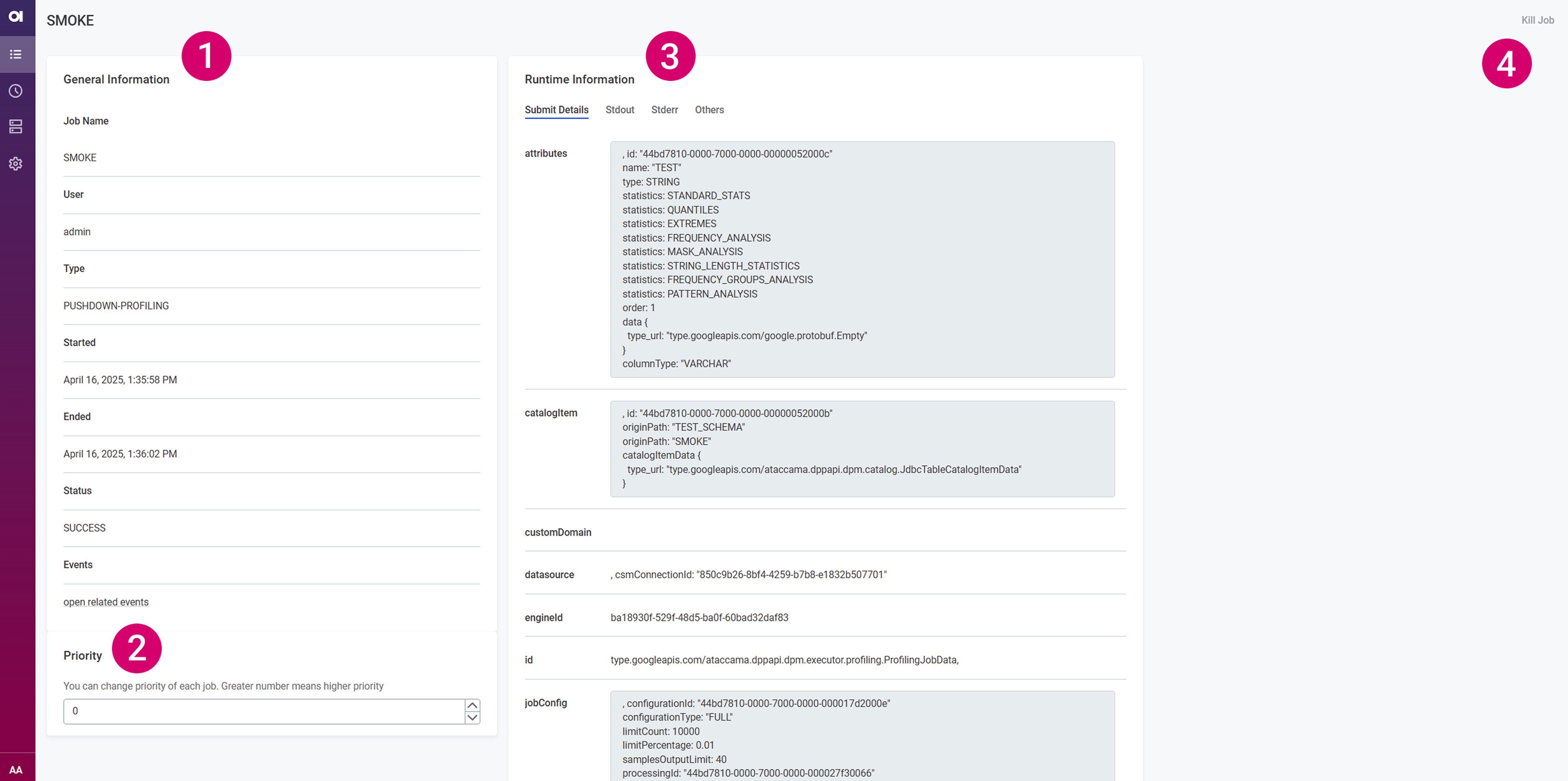 Job details