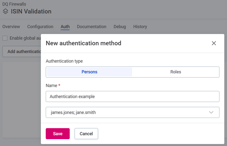 Auth persons