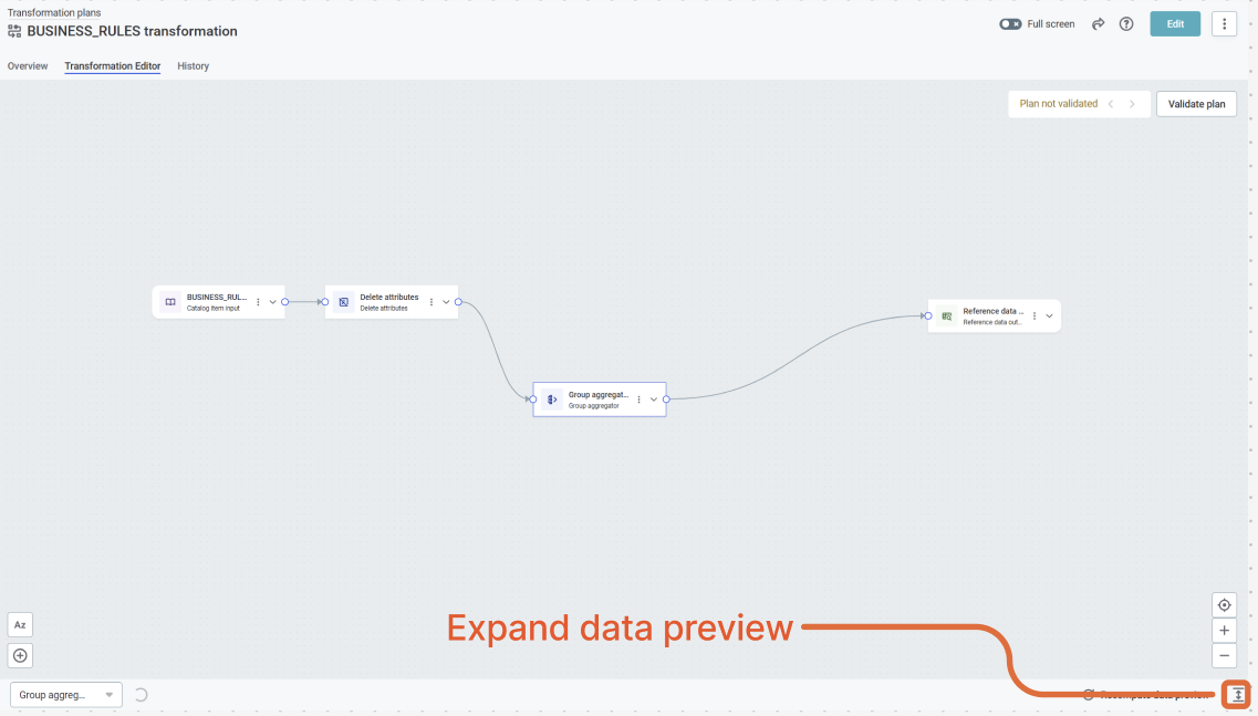 Expand data preview