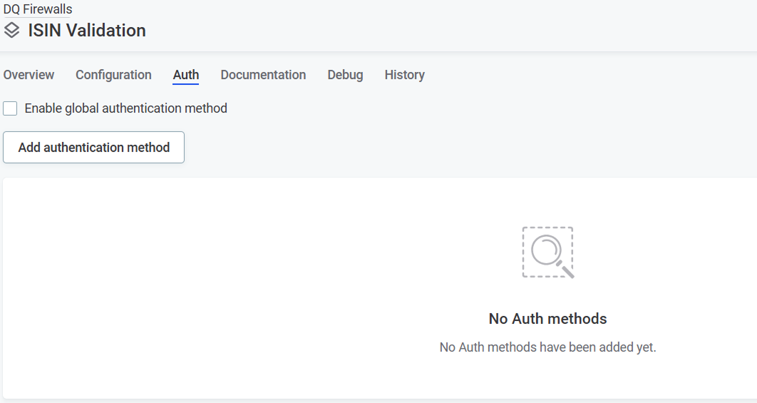 Authentication methods