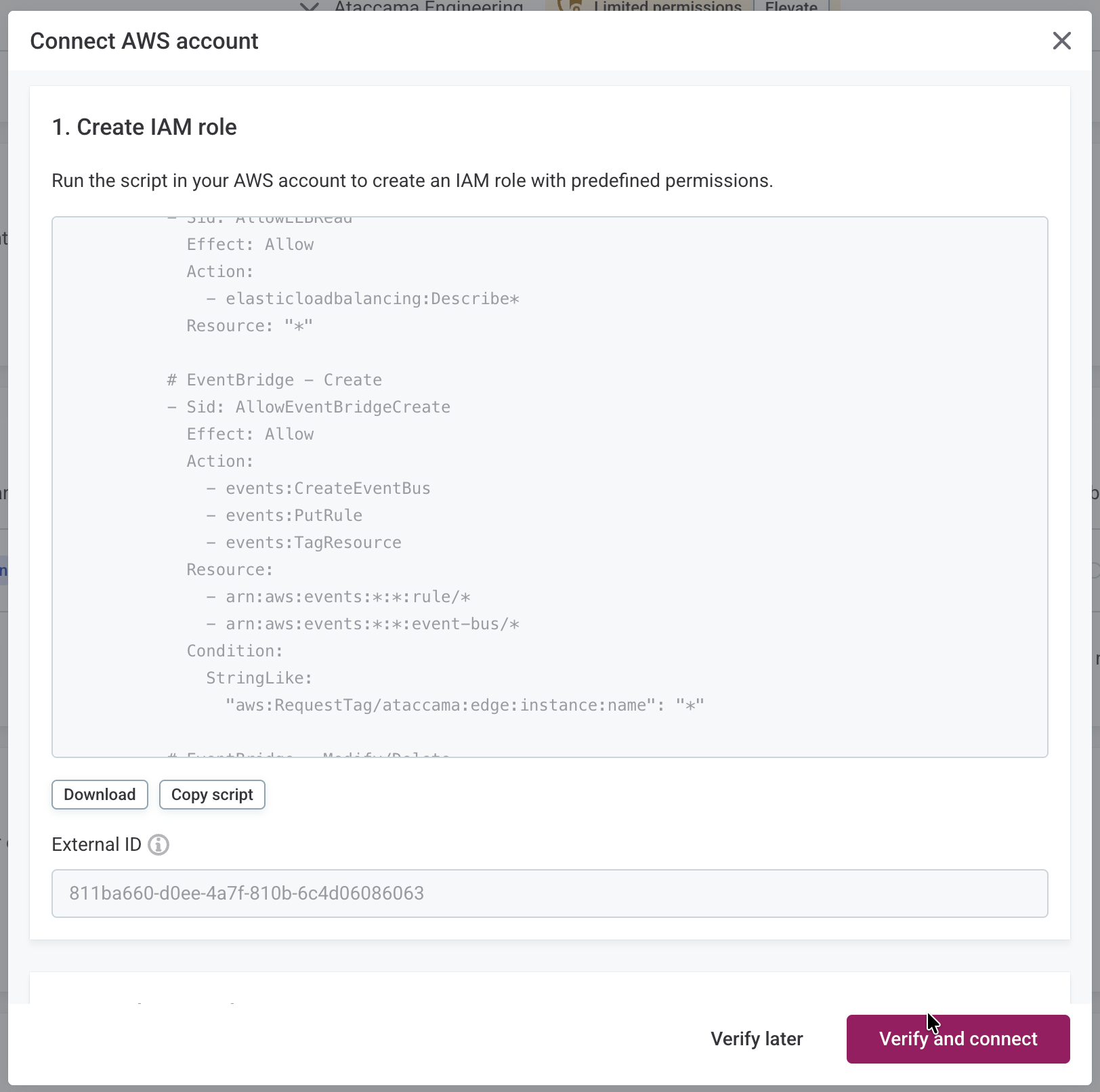CloudFormation script
