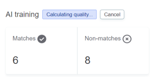 Calculating quality indicator