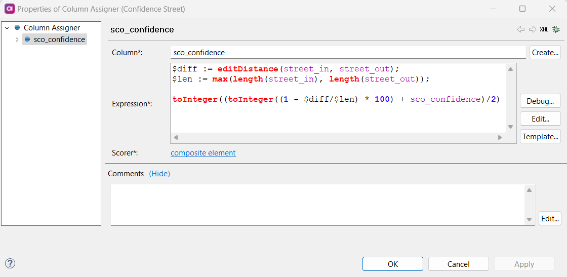 Confidence expression example