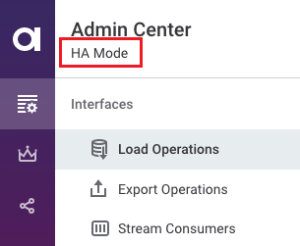 HA mode indicator