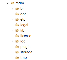 mdm folder contents