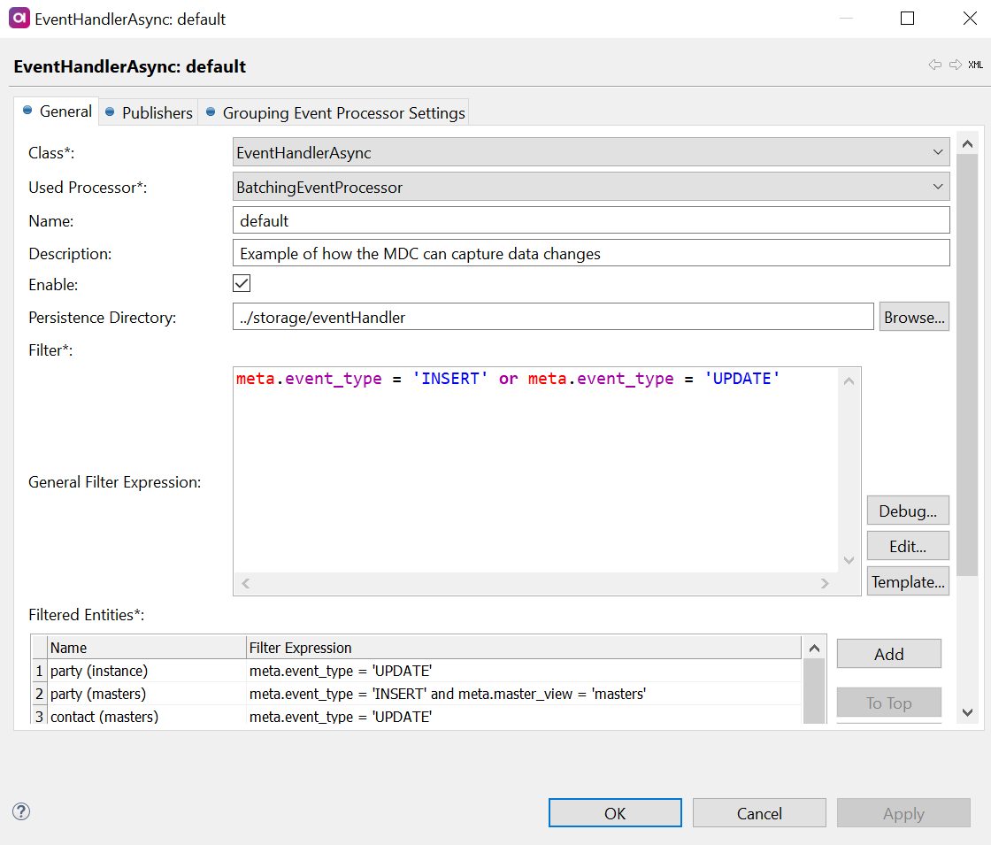 EventHandlerAsync default tab