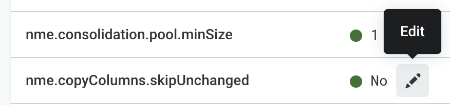 Edit runtime property
