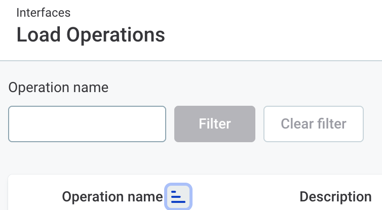Column header example