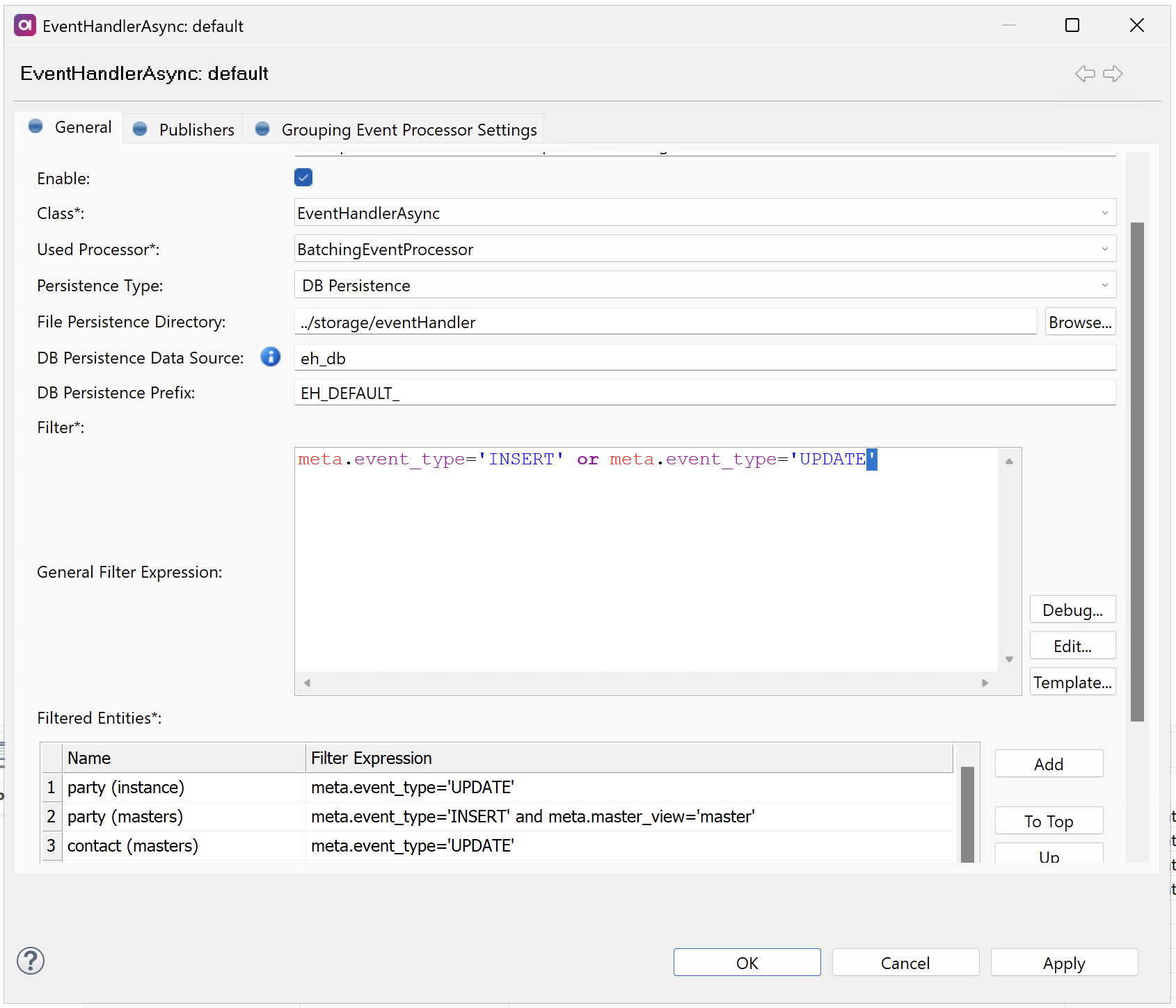 EventHandlerAsync default tab