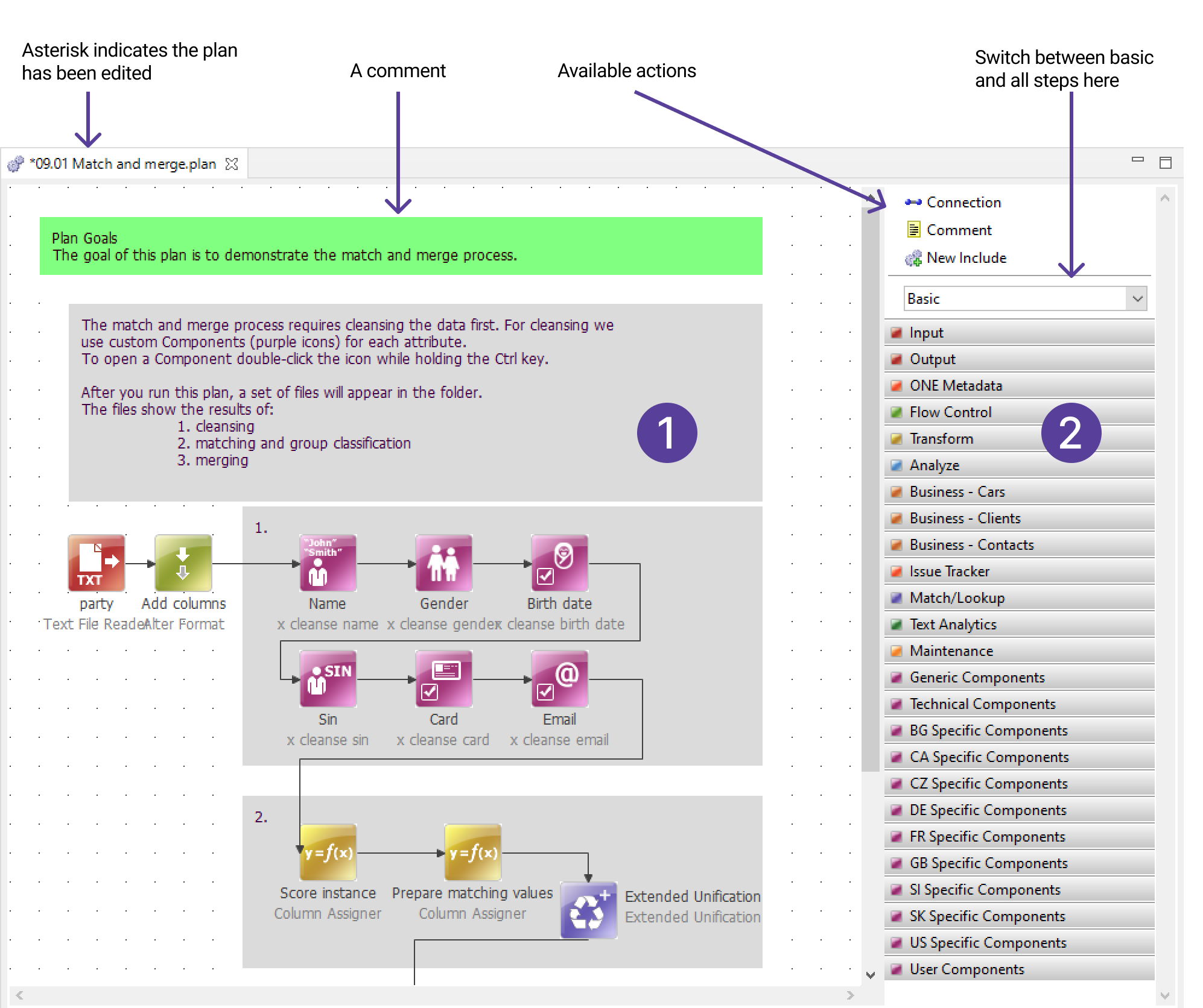 Plan Editor