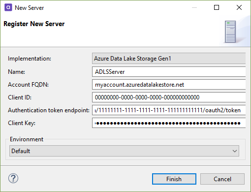 ADLS Gen1 implementation