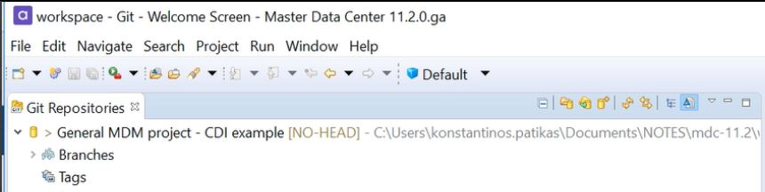 Git NO-HEAD