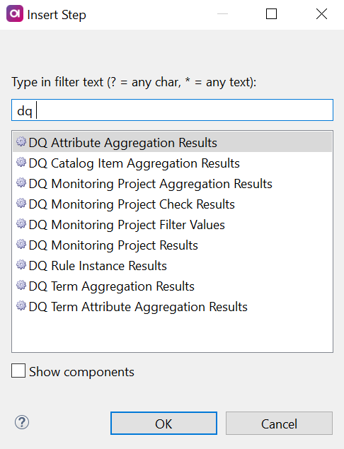 Steps input