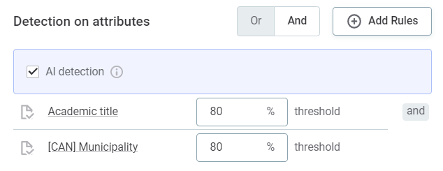 Add detection rule