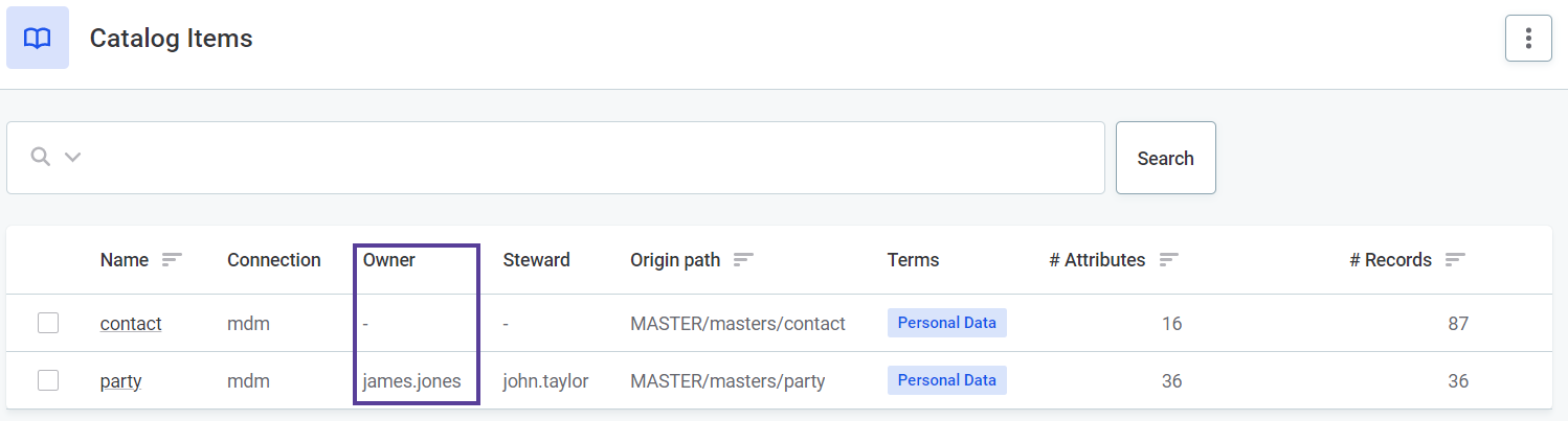 Referenced object type example result 03