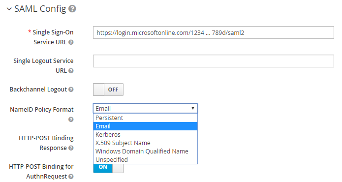 keycloak active directory integration nameid policy