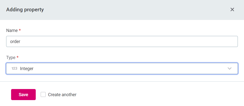 Integer property type example configuration 01