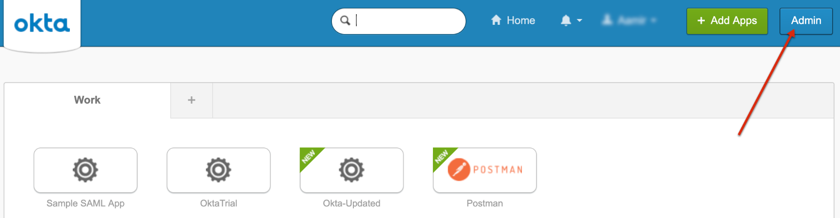 okta integration okta admin