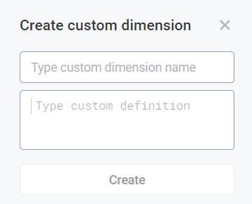 create custom attributes expression menu dimension