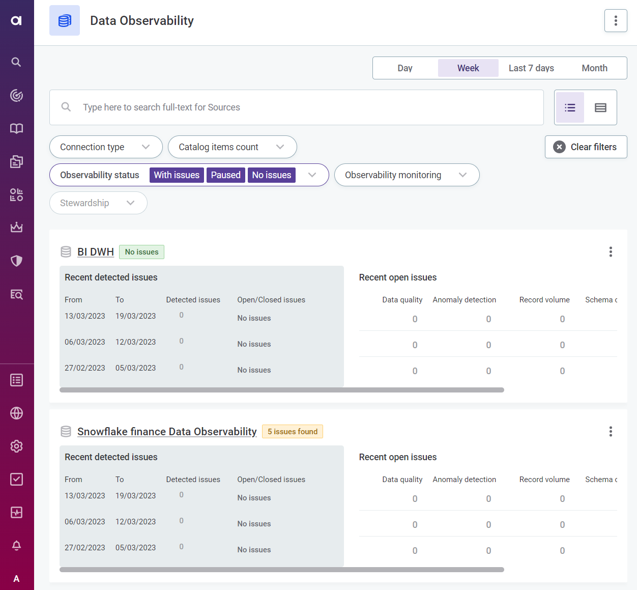 ataccama 14.3.0 release notes data observability improvements