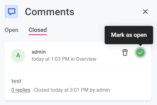 Re-open comments