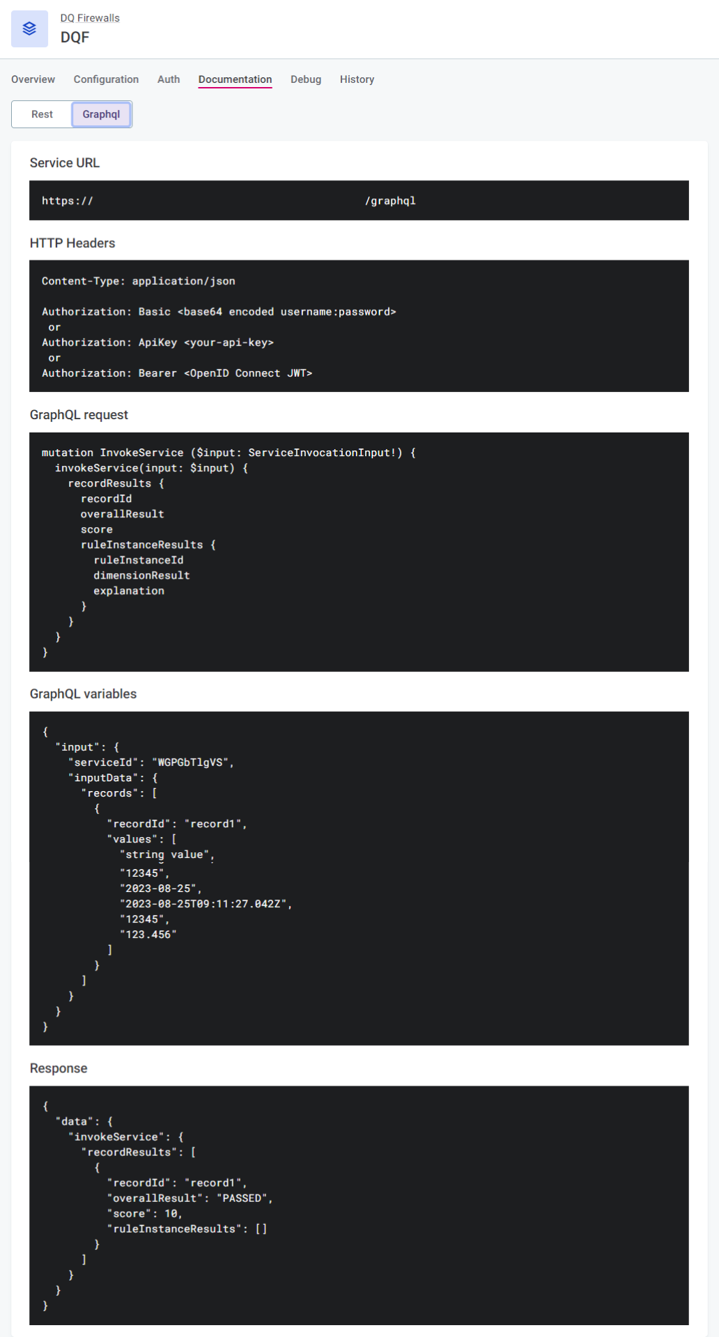 GraphQL parameters