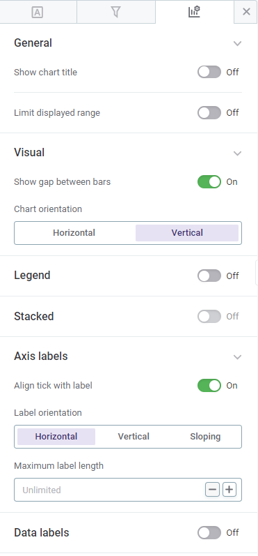 ataccama 14.2.0 release notes data stories chart properties