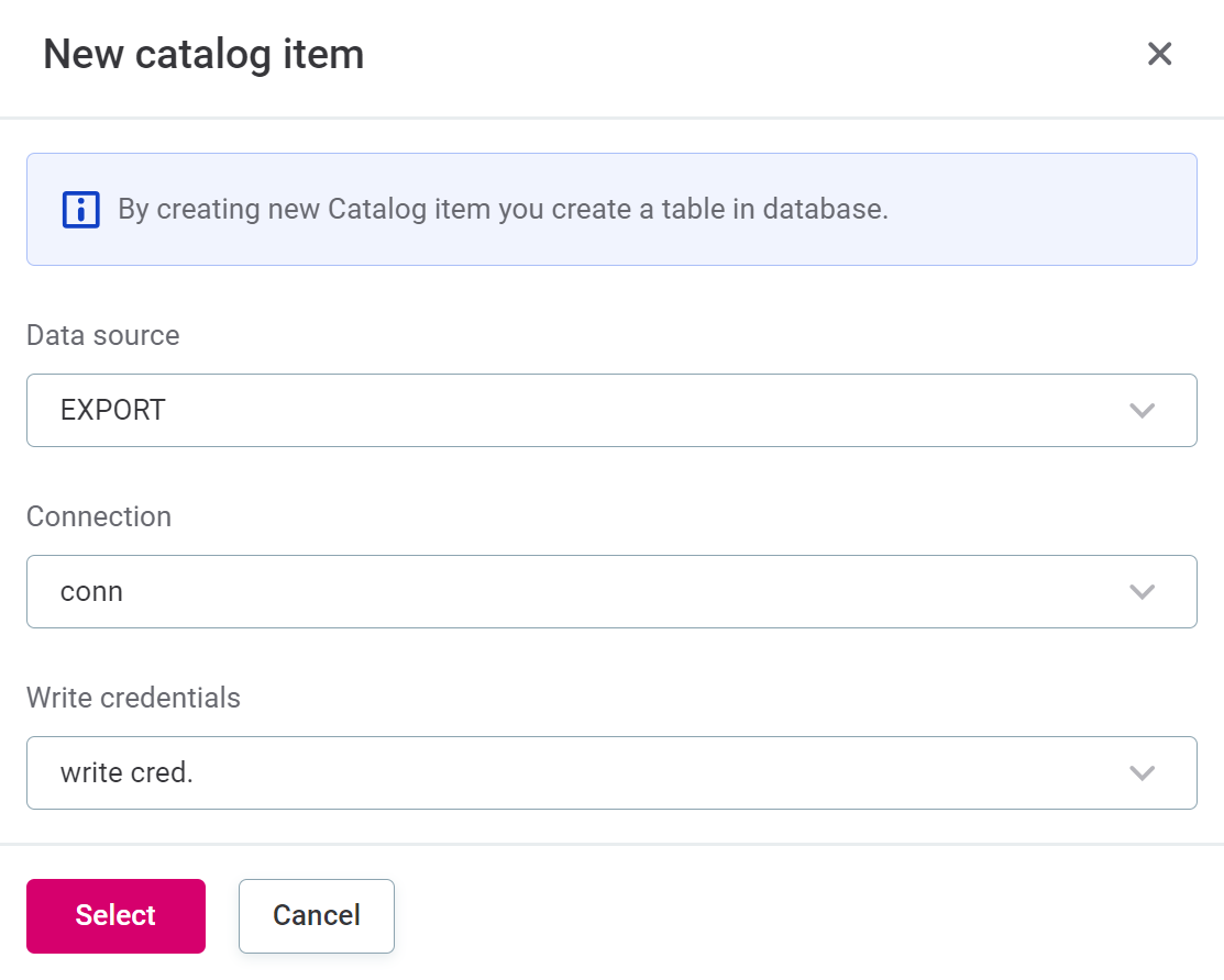 database details