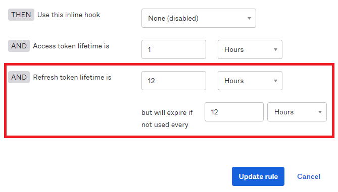 Configure SSO timeouts in Okta