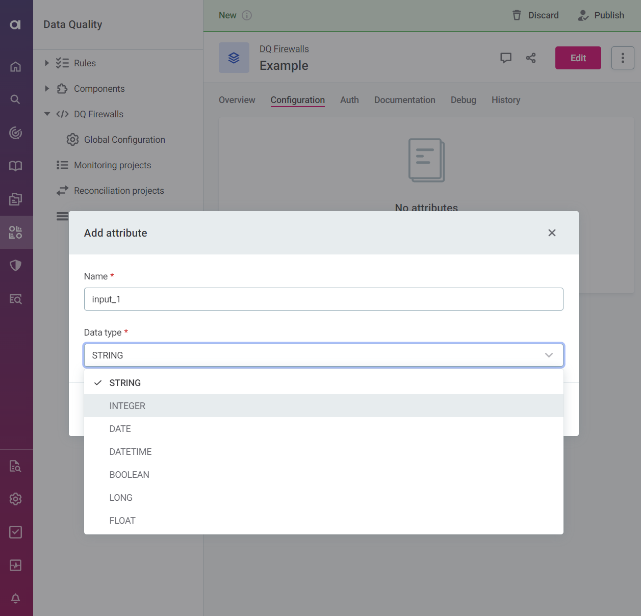 Configure firewall