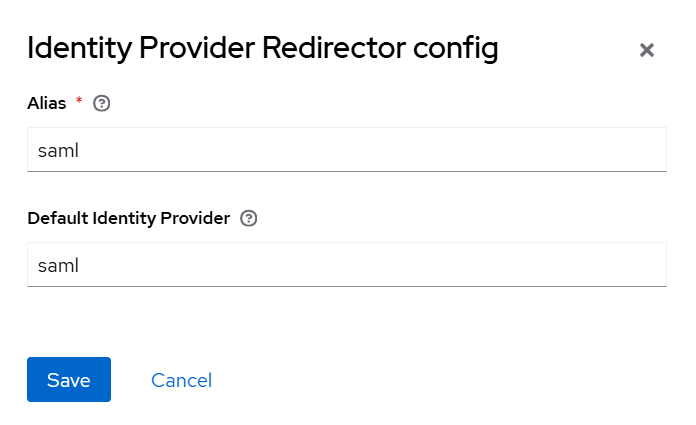 Identity provider redirector