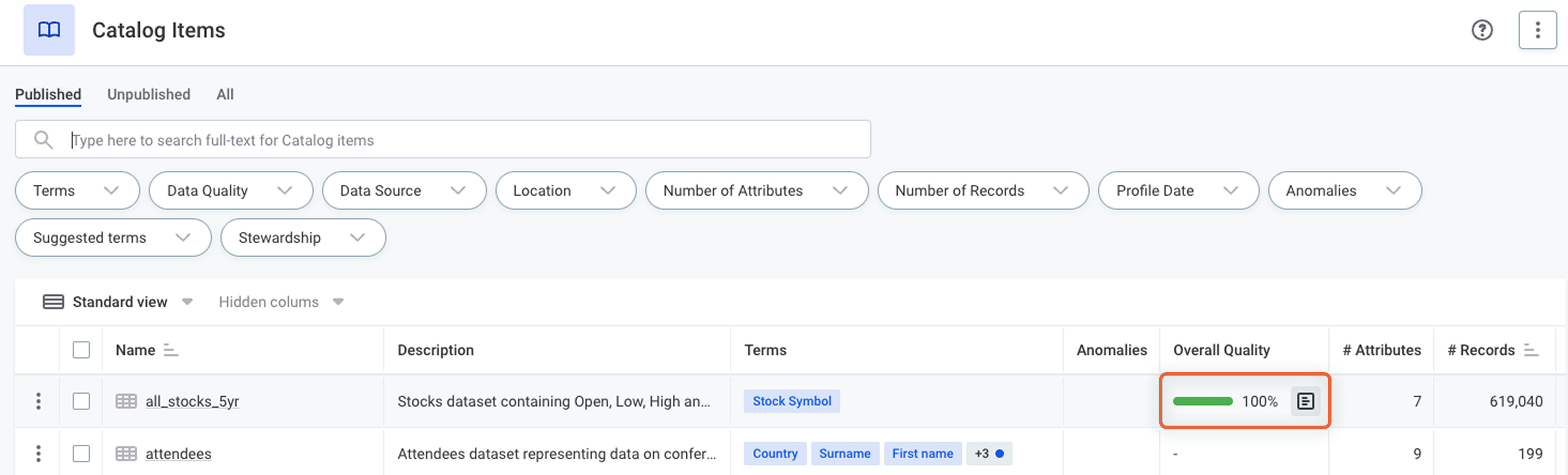 ataccama 16.3.0 release notes dq shortcut
