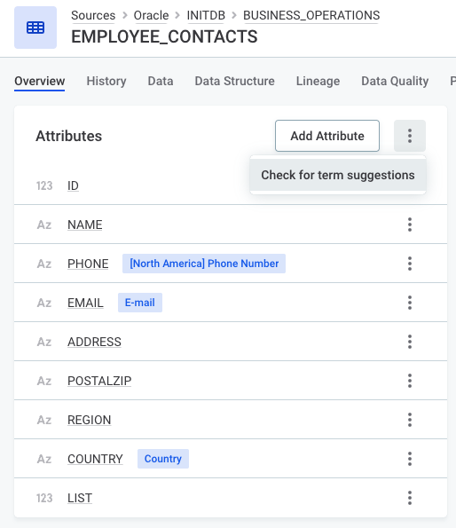 term suggestions check for term suggestions