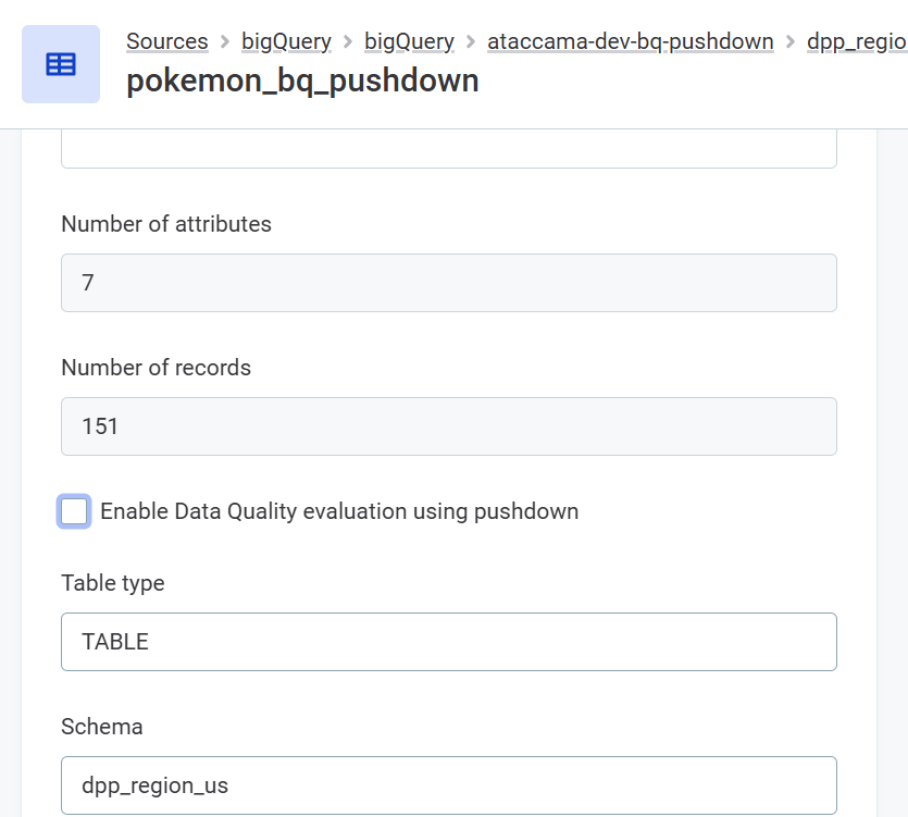 disable pushdown on catalog item level