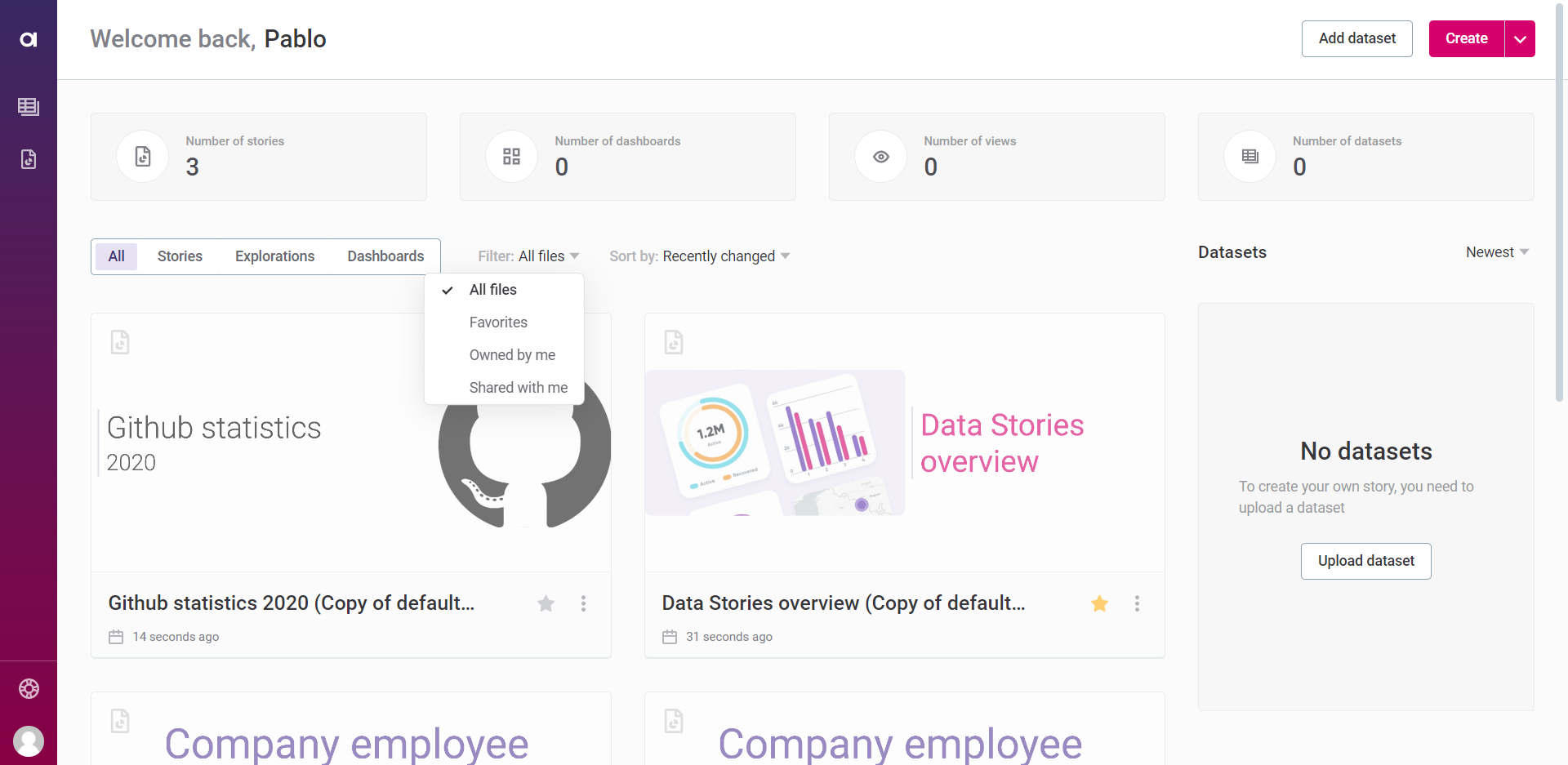 ataccama 14.2.0 release notes data stories homepage