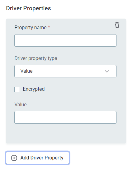 Add driver properties