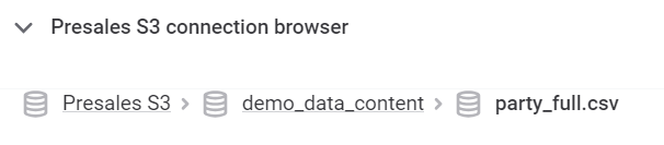 Browser breadcrumbs