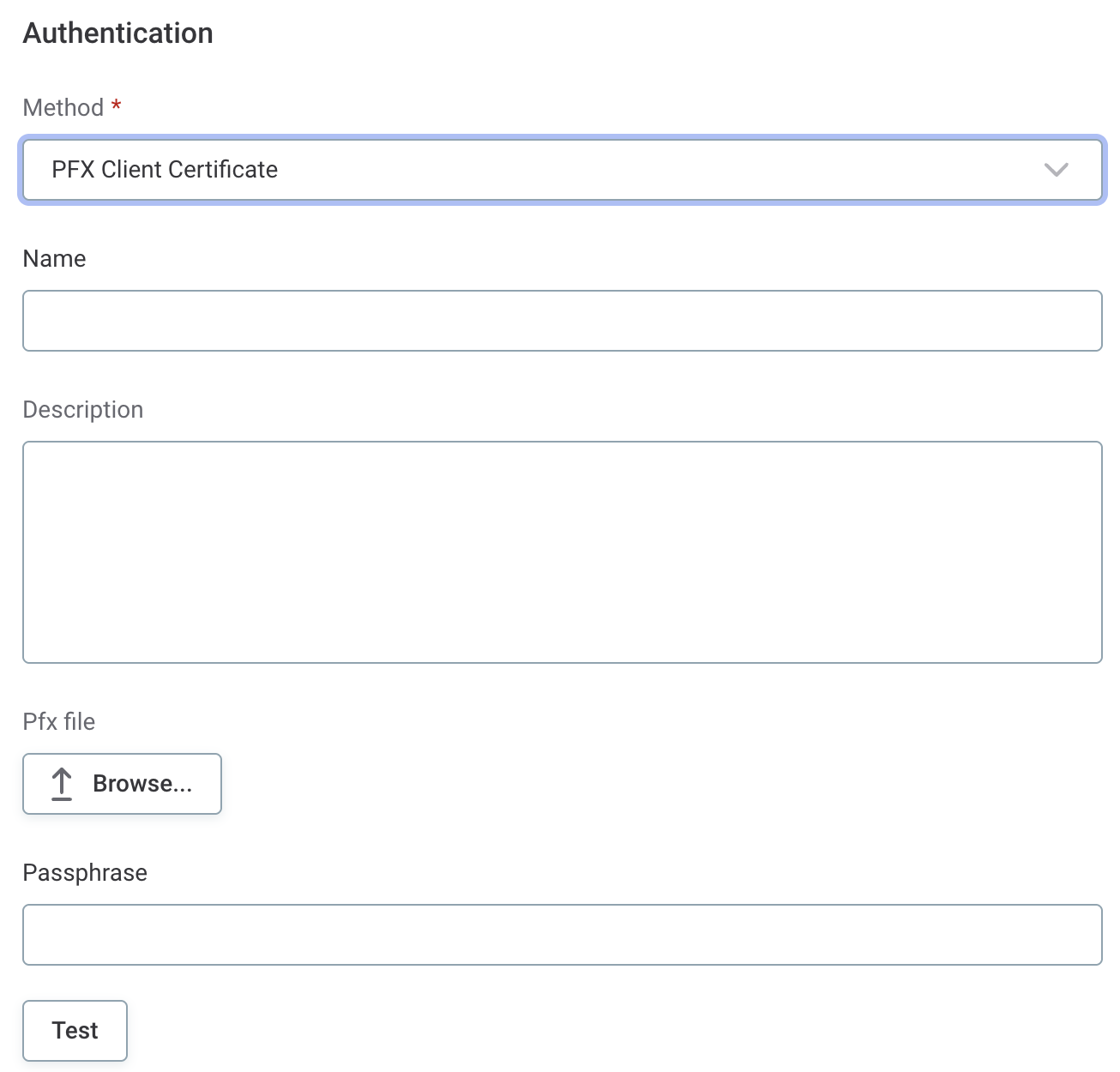 CyberArk PFX authentication