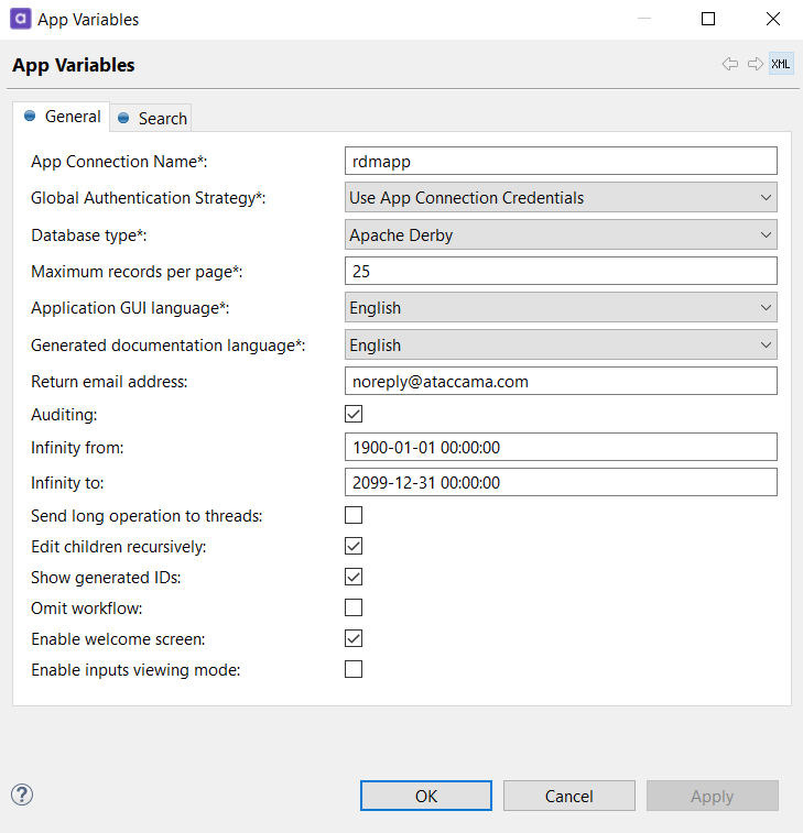 Enable auditing