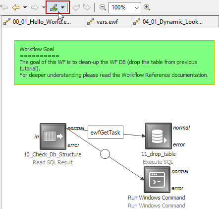 Run workflow