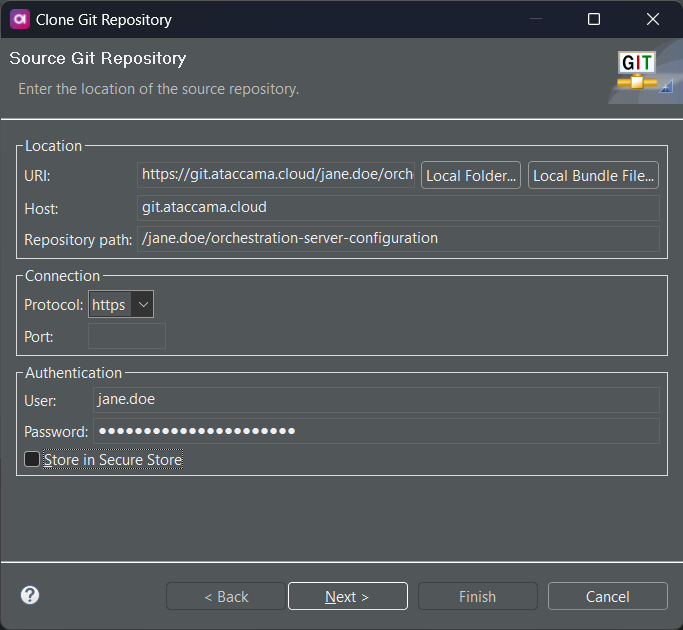 Https connection example